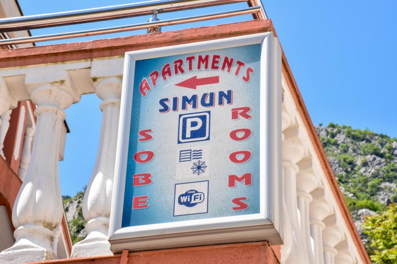 Apartments Simun Kotor Exteriér fotografie